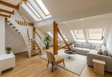 3-Zimmer-Dachgeschosswohnung mit Galerie in Stötteritz