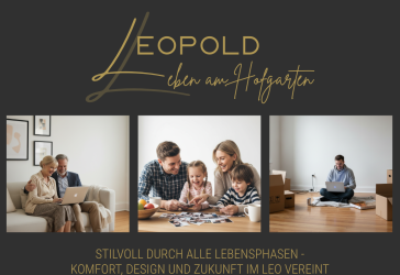 NEUBAU LEOPOLD - Exklusive 3 Zimmer Maisonettewohnung mit 2 Terrassen und Gartenanteil