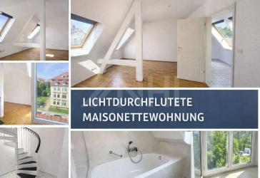 Zwei Ebenen zum Ankommen ... Charmante Maisonette in Markkleebergs schönster Lage
