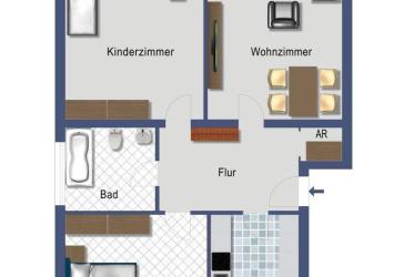 Bonn Alt-Tannenbusch. vermietete 3 ZKB mit Balkon - provisionsfrei!