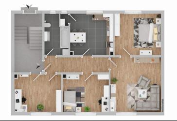 Großzügige 4-Zimmer-Eigentumswohnung in unmittelbarer Innenstadtlage!