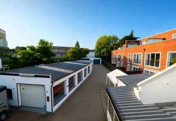 Zwei-Familienhaus mit KFZ-Werkstatt, Garagen und Ausstellungsraum