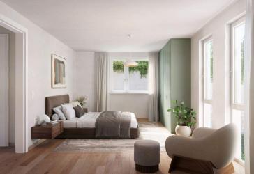 Schöne 3-Zimmer Wohnung mit Gartenanteil und Tageslichtbad