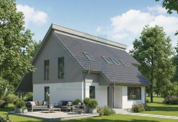 Exklusive 170 m² Stadtvilla mit Carport inkl. 500 m² Grundstück in Hermsdorf