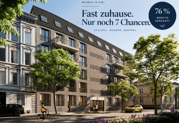 84 m² über den Dächern - eine der letzten großen Wohnungen im Projekt