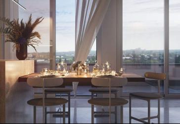 Exklusiv wohnen direkt am Wasser: Sonnenverwöhntes Neubau-Penthouse mit Panorama-Sauna & Klimaanlage