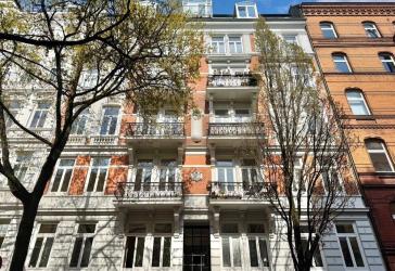 Traumhafte 4,5-Zimmer-Altbauwohnung in direkter Nähe zur Außenalster