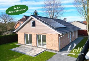 ++ Preisreduzierung! Ebenerdiger Neubau-Bungalow mit Carport in beliebter Wohnlage von Augustfehn ++