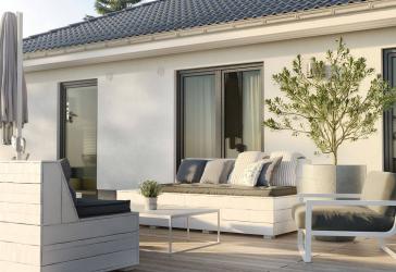 Bungalow 92, massiv gebaut, Preis inkl. Grundstück