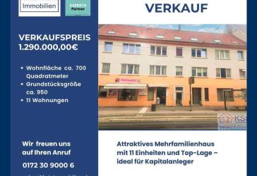 Attraktives Mehrfamilienhaus mit 11 Einheiten und Top-Lage - ideal für Kapitalanleger