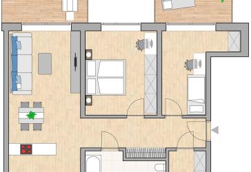 SINGLES, PAARE ODER FAMILIEN - DIESE WOHNUNG TRIFFT JEDEN GESCHMACK
