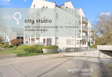 RESERVIERT | CityStudio - Solide 1-Zimmer-Kapitalanlage mit TG-Stellplatz in beliebter Wohnlage