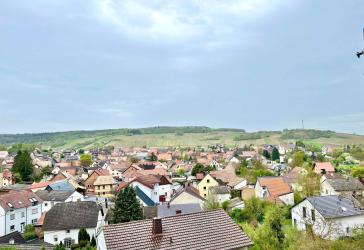 Attraktiver Rohbau in Hanglage - Selbstbauprojekt in Frei-Laubersheim mit Traumaussicht