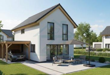 Stadtvilla 112 m² in Massivbauweise inklusive 872 m² Grundstück in Apolda