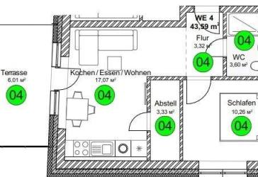 Energieeffizient wohnen & clever investieren - moderne Apartments im KfW-40-Standard