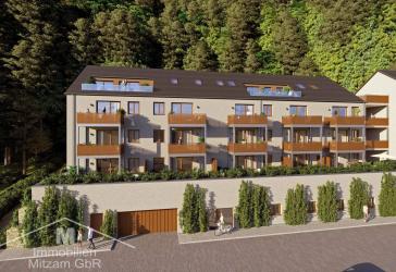 Zuhause am Arzberg: Neubau 3-Zimmer-Erdgeschoss-Wohnung in Naturlage von Beilngries (provisonsfrei)