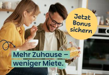 Exklusiver Einzugsbonus: mietfreie Zeit oder Gutschein sichern!