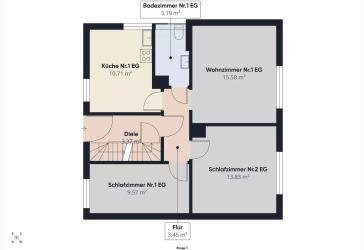 Sinsheim Gartenstadt Doppelhaushälfte Zweifamilienhaus ruhige Lage