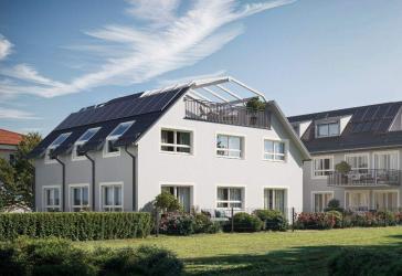 Wohn-Fühlen: 5-Zimmer Gartenwohnung mit Terrasse inkl. Souterrain-Hobbyraum und 3 Bädern, Sauna-Option, Aufzug, Tiefgarage, Photovoltaik