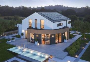 Platz für alle! Exklusiver lichtdurchfluteter Neubau aus dem Hause BIEN ZENKER inkl. Baugrundstück