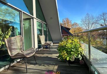 Ruhe trifft Luxus - hochwertiges Penthouse mit Weitblick, Dachterrasse und Carport!