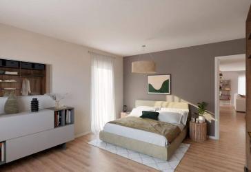 Moderne Wohnung mit umlaufender Dachterrasse
