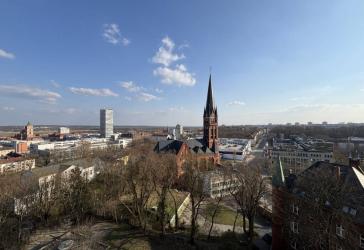 3-Zimmer-Wohnung im Zentrum mit Aussicht und EBK
