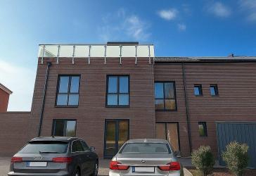 Neubau, Erdgeschosswohnung mit Garten