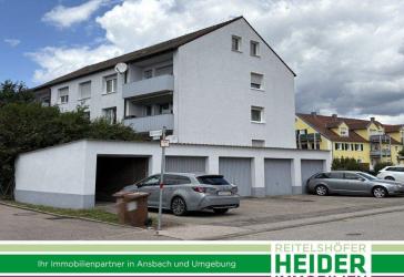 Achtung Kapitalanleger - vermietete 4 1/2 Zi. Eigentumswohnung, in ruhiger Wohnlage in Ansbach-Eyb