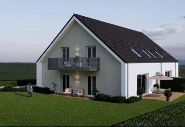 NEUBAU in Merzig/Brotdorf - ETW mit 89 m² Wfl. - Tiefgarage - Außenstellplatz - Wärmepumpe -