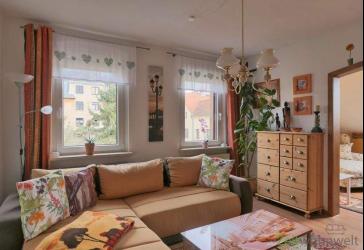 (EF1239_M) Zwickau: Wilkau-Haßlau, hübsche möblierte Wohnung in ruhiger Nebenstraße