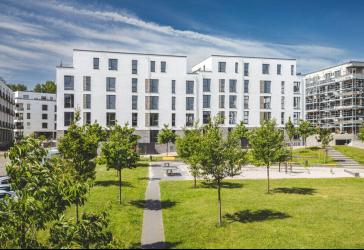 Bezugsfertige Neubau-Erdgeschosswohnung mit eigenem Garten in sehr ruhiger Lage
