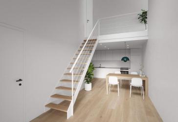 Geförderter Wohnraum mit Mietpreisbindung - Top ausgestattete, helle 4-Zimmer-Maisonette-Wohnung mit Sonnenbalkon