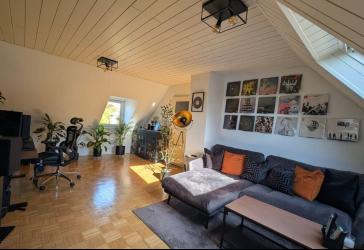 Attraktive 75 qm-Dachgeschosswohnung in Ludwigshafen-Oppau