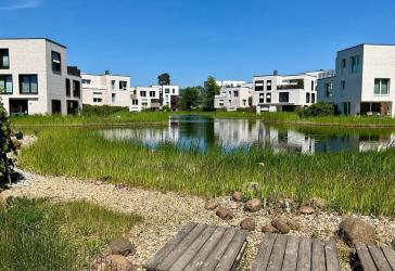 Am See! 4-Zimmer-Gartenwohnung im Fünf-Morgen-Quartier, incl. zwei Tiefgaragenstellplätze