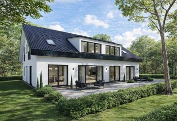 *Ruhig. Grün. Modern.* Ihre neuen Reihenhäuser in der Ringstraße in Meiendorf