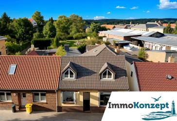Doppelhaushälfte in zentraler Lage von Wolgast! Ca. 100m², 5 Zi. & 627m² pflegeleichtes Grundstück