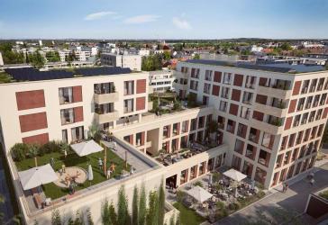 Zentral gelegene, perfekt geschnittene 3-Zimmer-Wohnung mit West-Balkon