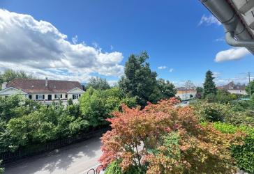 Mit Blick zum Schlosspark