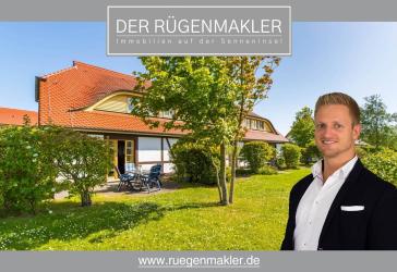 Maisonettewohnung/Reihenendhaus mit sonniger Terrasse in 18556 Dranske-Bakenberg auf Rügen