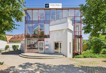 Top Investition !! Exklusives Bürogebäude - frisch renoviert - in markanter Stadtlage