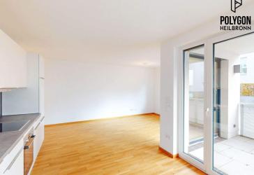 Erstbezug! Helle 2-Zimmer-Wohnung mit großzügiger Loggia