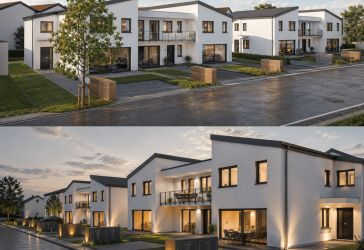 Reihenendhaus - Wohnquartier Löschenrod - Haus 1