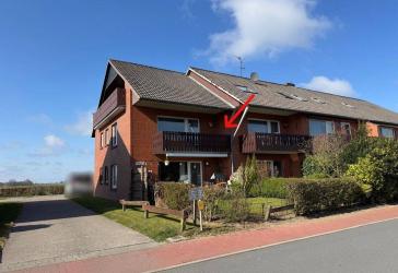 Die Nordsee zum Greifen nahe - 2 Zimmer Wohnung in Friedrichskoog