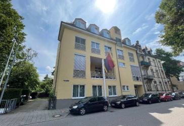 Möbliertes Einzelzimmer auf Verbindungshaus für KIT-Studenten