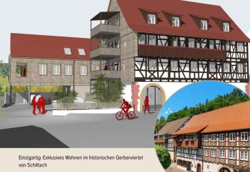 Haus im Haus - Privates Wohnen im historischen Ensemble
