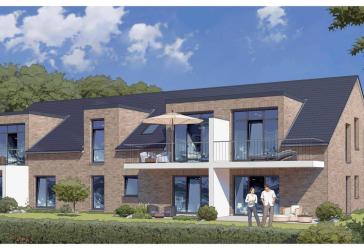 Schöne 3 Zimmer Neubau-Eigentumswohnung im Obergeschoss