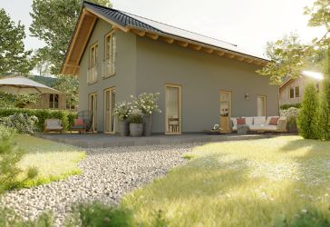 Klassisch bauen, modern wohnen – Bodensee 129 Massivhaus