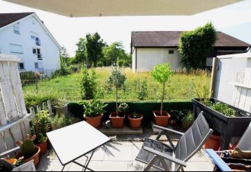 Schöne und gut gelegene 2-Zimmer-Wohnung mit Sonnenterrasse.