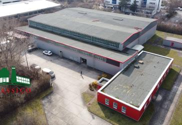 ca. 3000 m² Produktion / Lagerhalle mit Bürotrakt zu verkaufen/vermieten